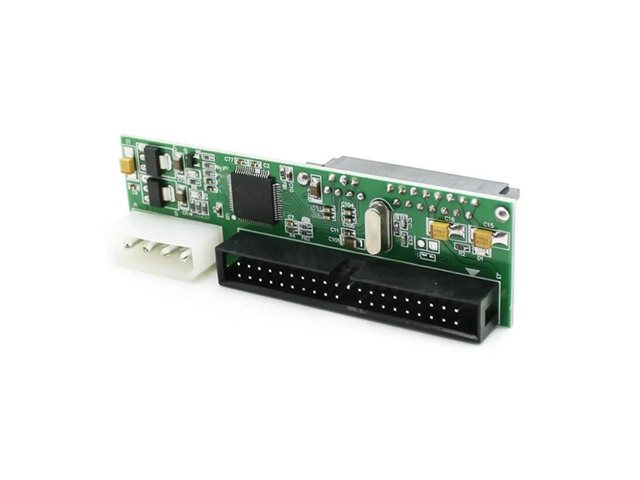 FOR 7+15p 22pin SATA female to IDE PATA 40Pin male Chipset Jmicron JM20330 adapt