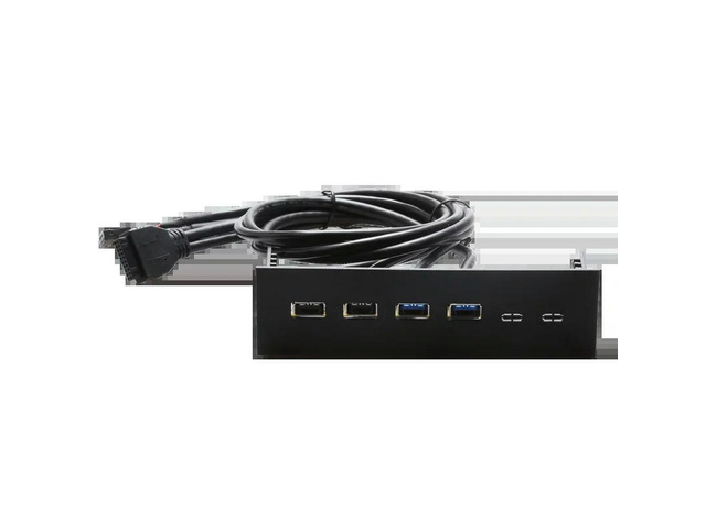 FOR 5.25 inch computer front panel with 2 USB3.0 2 USB2.0 function bay computer
