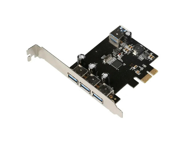 FOR USB 3.0 (3+1) 3 External + 1 Internal Ports pci-e PCI Experss pcie Controller riser Card adapter