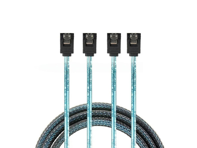 FOR Hard Drive Cable MINISAS 4-to-4 SATA 6G Data Cable 4 Pairs 4Sata Cable SAS t