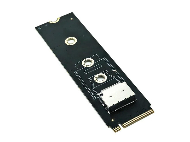 FOR M.2 Nvme Pcie To Female Dock SFF-8612 Adapter M.2 Mkey Nvme To SFF-8611 SFF-