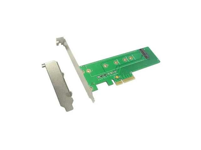 FOR M.2 NGFF (M Key) SSD TO PCIE x4 converter card supports type 22110, 2280, 2260, 2242 and 2230 SSD