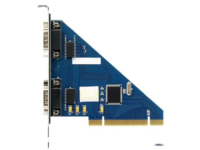 FOR 2 Port RS232 RS-232 Serial Port COM DB9 to PCI Card Adapter Converter system
