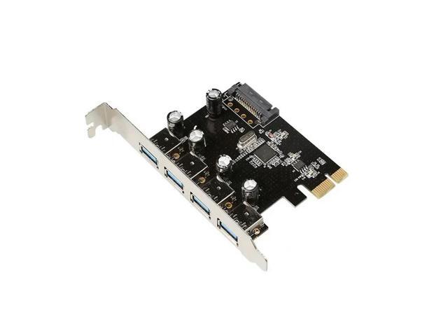 FOR Superspeed 4 Port USB 3.0 PCI Express Card PCIe USB 3.0 Host Controller 4 x USB3.0 with VL805