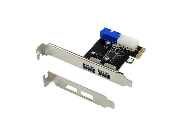 FOR USB 3.0 PCI-E Expansion Card Adapter 2 Port USB3.0 Hub Internal 19pin 19 pin Header USB 3 to PCIE PCI express adapter Card