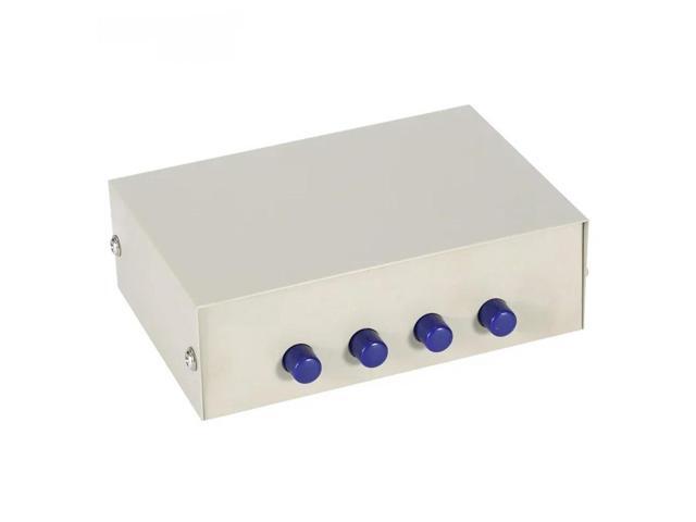 FOR 4 Port DB9 RS232 Switch Serial COM Device Console Printer Sharing Selector Controller 232-4