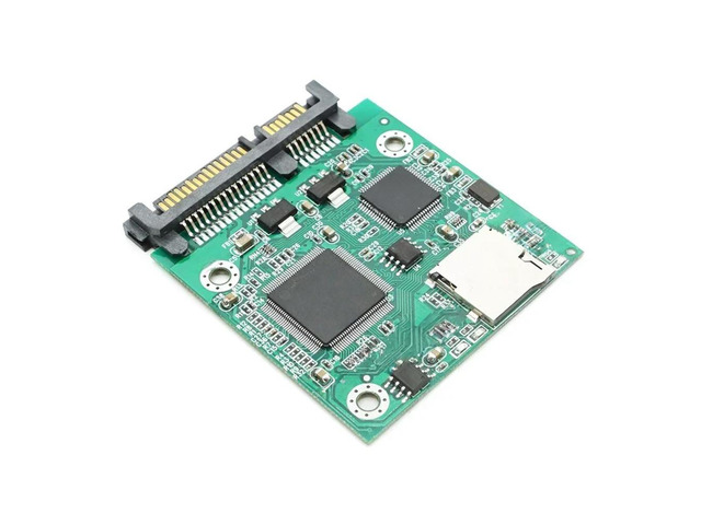 FOR Micro SD TF Card to 22pin SATA adapter card 2.5' hdd enclosure TF cards to 7