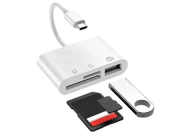 FOR OTG USB Type C Card Reader to SD/TF USB C Card Readers Laptop Phone Type-C