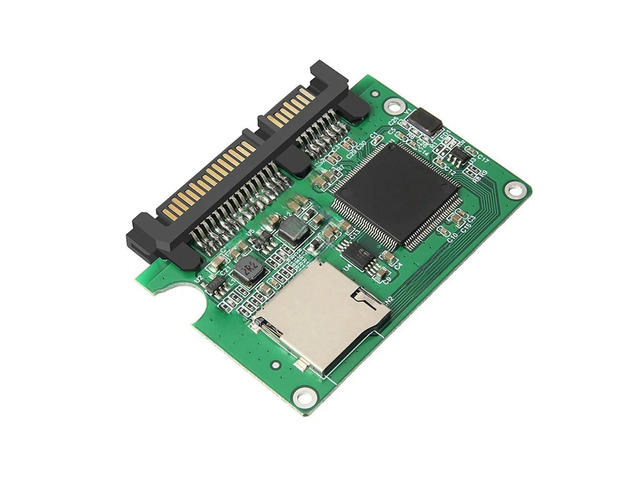 FOR Micro SD TF Card To 22pin SATA Adapter Card 2.5' Hdd Enclosure TF Cards To 7+15 SATA Converter Expansion Mini Card