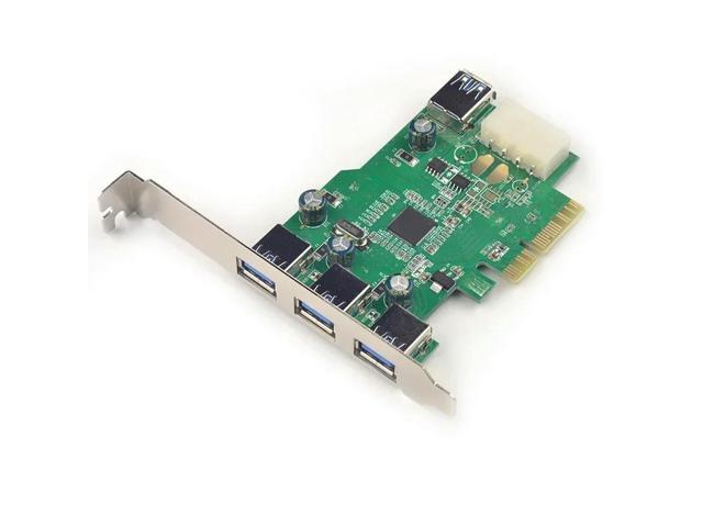 FOR USB 3.0 PCI-e expansion Card PCIe USB3.0 adapter 3 external + 1 internal USB PCI express converter Support IPad charging