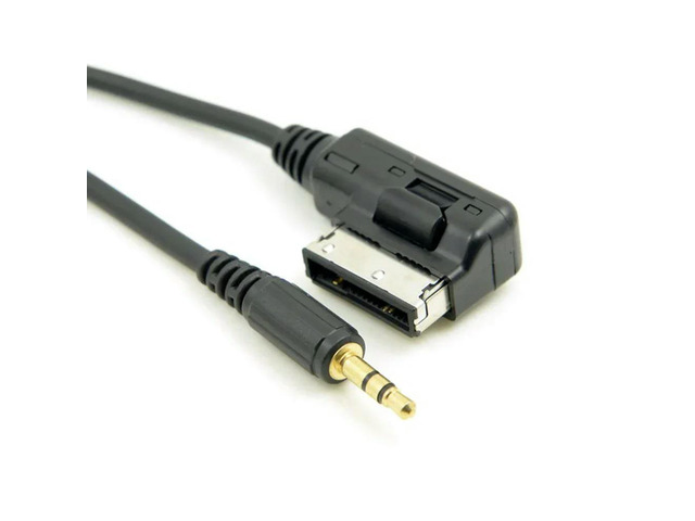 FOR Media In MDI to Stereo 3.5mm Audio Aux Adapter Cable for Car