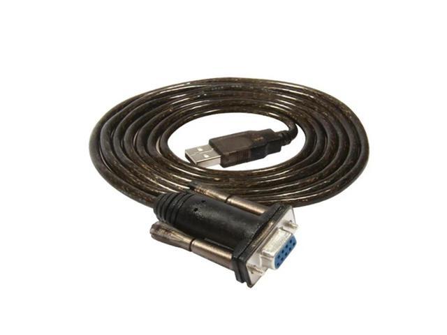 FOR USB to RS232 female COM Port Serial DB9 Pin Cable Adapter Prolific for Win10 Win8 X 10.6 USB RS232 cable pl2303