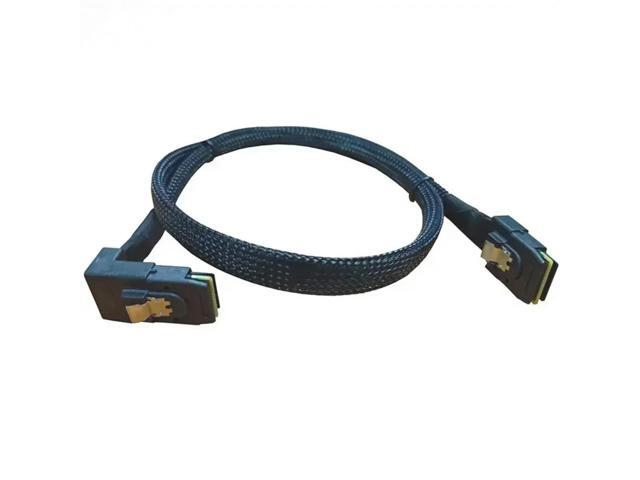 FOR MINI SAS SFF-8087 To 90-degree SAS SFF-8087 Server High-speed Connection Cable