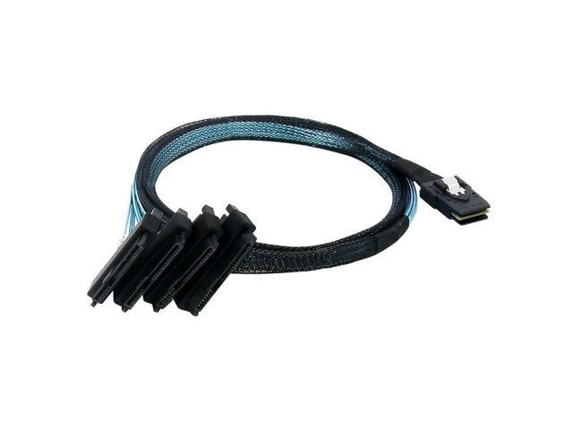 FOR Array Card Mini SAS 36P SFF-8087 With 4 SFF 8482 SAS Cables