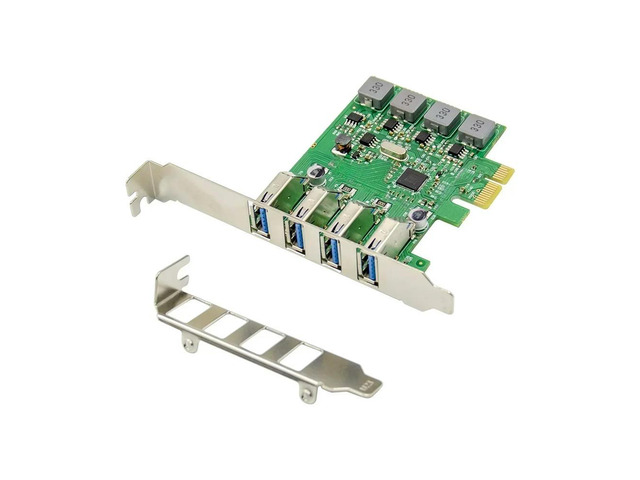 FOR 4 Ports PCIE USB 3.0 Card PCI Express to USB Expansion Card VL805 chip 5Gbps