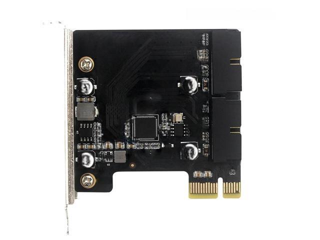 FOR Add Powerful Connectivity to Your Desktop with PCIE TO Dual 19pin/20pin CARD