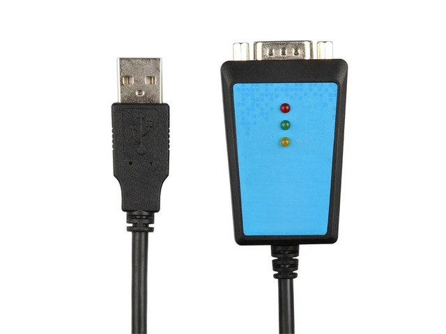 FOR USB 2.0 to Serial RS-232 DB9 9Pin Adapter Converter Cable FTDI Chipset Lengt