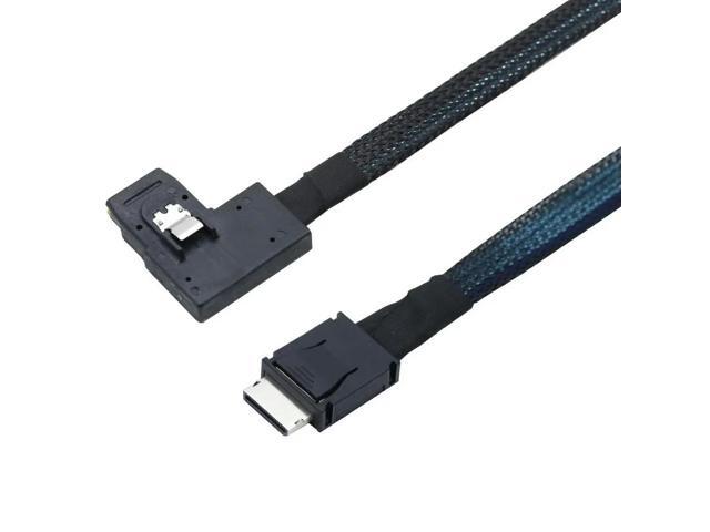 FOR High Speed SAS 8611 4I to MINI SAS SFF-8087 Right Angle Cable for PC Hardware