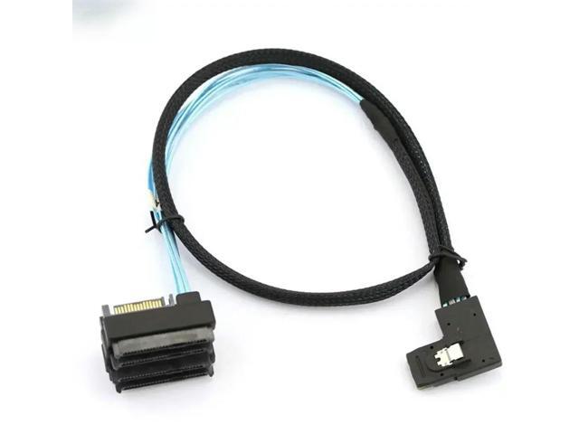 FOR MINI SAS SFF-8087 right to 4 Ports SAS SFF-8482 server connection Cable