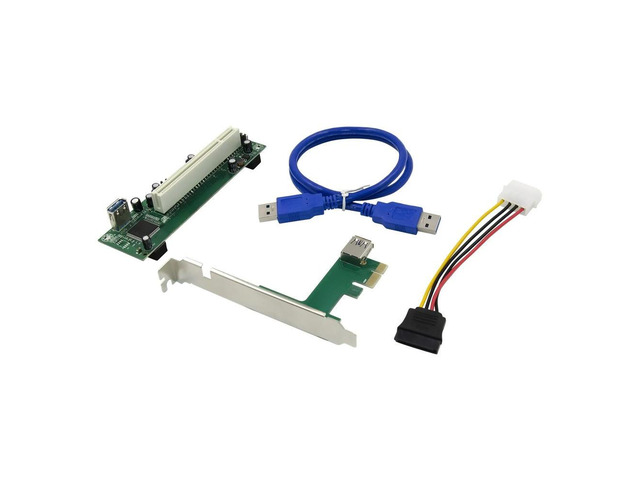 FOR PCI E PCI-E PCI Express X1 to PCI Riser Card Bus Card High Efficiency Adapte