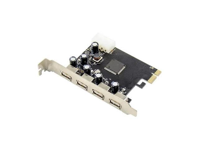 FOR PCI-E To 4 Port USB 2.0 Converter Card 4 Port USB 2.0 PCI Express Card PCIe USB 2.0 Host Controller Card MCS9990 Chipset