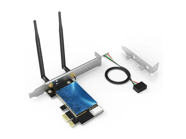 FOR AC1200Mbps Wi-Fi With Bluetooths PCI Express adapter With 2*5dBi Antenna wif