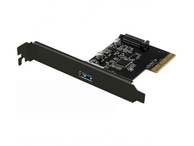 FOR Add Full-Speed USB3.1 Type A+Type C Ports to Your Desktop with PCIe Card - 10Gbps Transmission