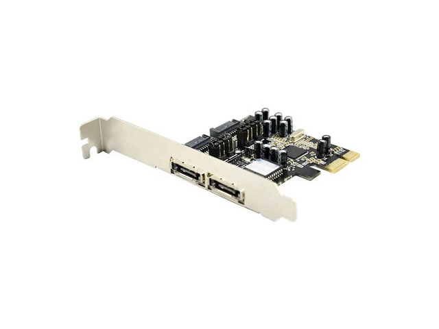 FOR PCI-E TO SATA/ESATA Converter Card Desktop Hard Drive pcie Expansion Card Sil3132 Chipset pCIE TO SATA3.0 2 PORT ESATA