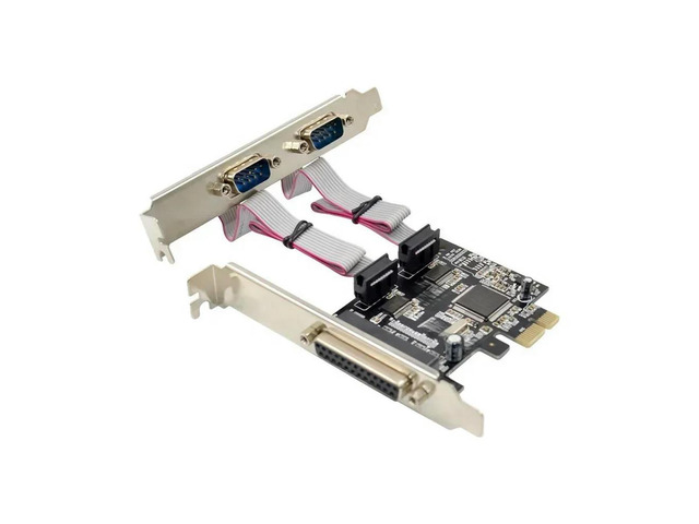 FOR PCIe to 2S1P Serial & Parallel Converter card pcie to 2 ports rs232+Parallel
