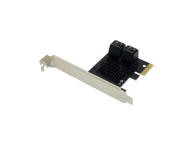 FOR PCIe to 4 Ports SATA 3 III 3.0 6 Gbps SSD Adapter PCI-e PCI Express x1 Contr