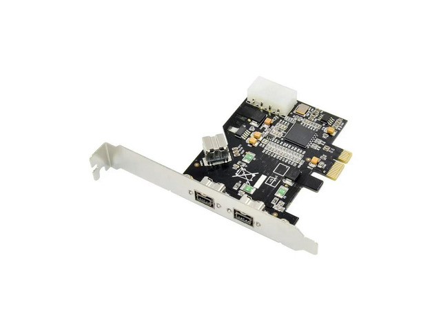 FOR PCIE Combo 2x 1394b 1 nal 1394b Firewire Ports PCI-Express Controller Card 1394 card TI Chipset