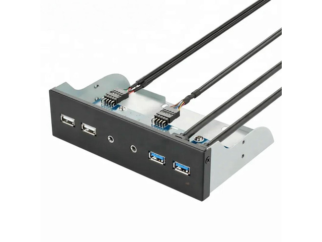 FOR Computer Case USB 2.0 USB 3.0 HD Audio Custom USB Front Panel 5.25 hub compu