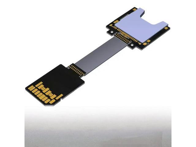FOR TF Micro SD TO SD Card Extension Cable Adapter Flexible Extender SD SDHC /SDXC Card Reader UHS2 UHS-III Flexible Flat Cable