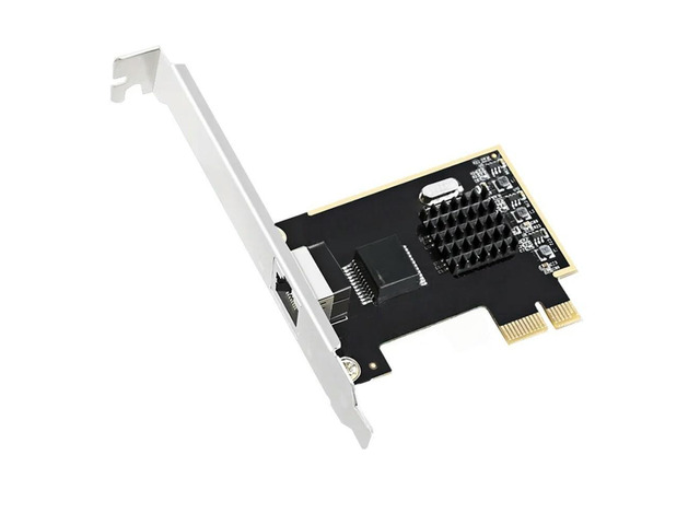 FOR single rj45 port 2.5g/1000M/100M/10M ethernet PCI Express wired network lan nic card for win10