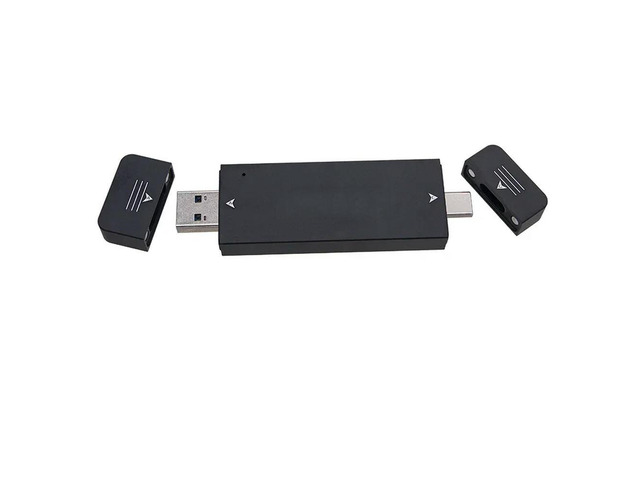 FOR Dual Protocol USB3.1 Type C M.2 SATA NVME Enclosure SSD Adapter USB NVME Case SSD M2 NVME External Case M2 SATA SSD Box RTL9210B