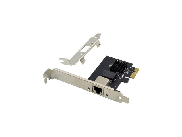 FOR PCIe x1 2.5G PCI express to rj45 Network Adapter 2.5G lan Card GIBABIT 8125 chip