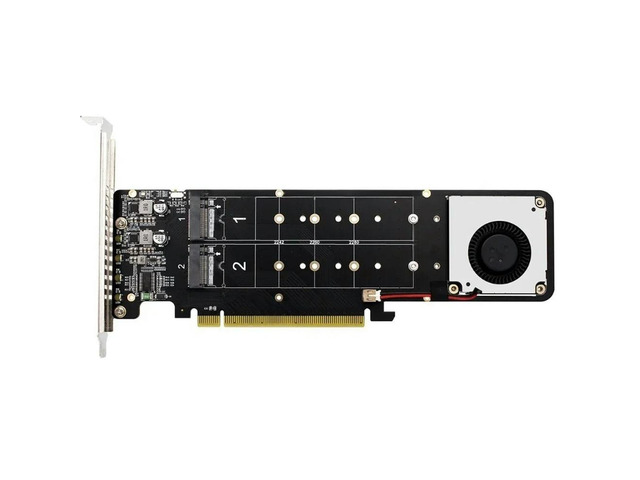 FOR PCIe X16 to M.2 M-Key NVMEx4SSD Splitter Card - A Must-Have Accessory for Yo