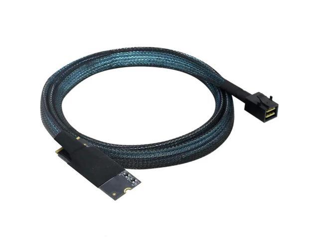 FOR M.2(M-Key) SFF-8643 Contact to SAS SFF-8643 HD Server Conversion Cable