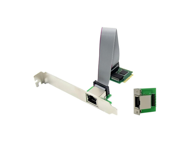 FOR MINI M2 AKey lan card with I210 chipset A+E Key port M.2 network card 1000m 