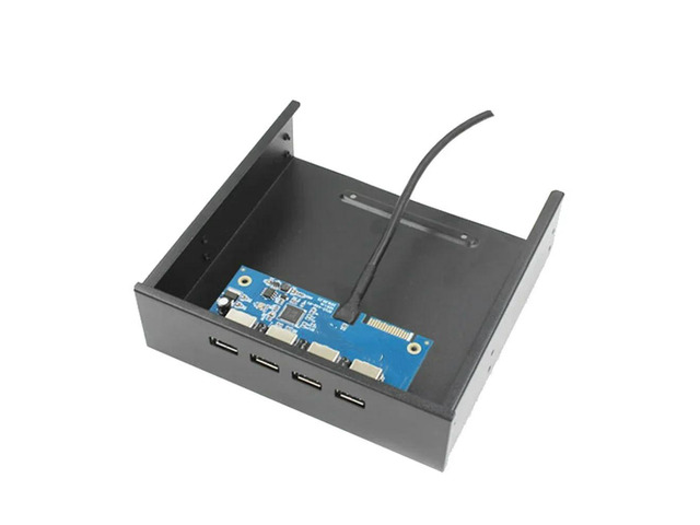 FOR Desktop CD-ROM Optical drive 4port PCI-E to USB3.0 expansion card VLI VL805