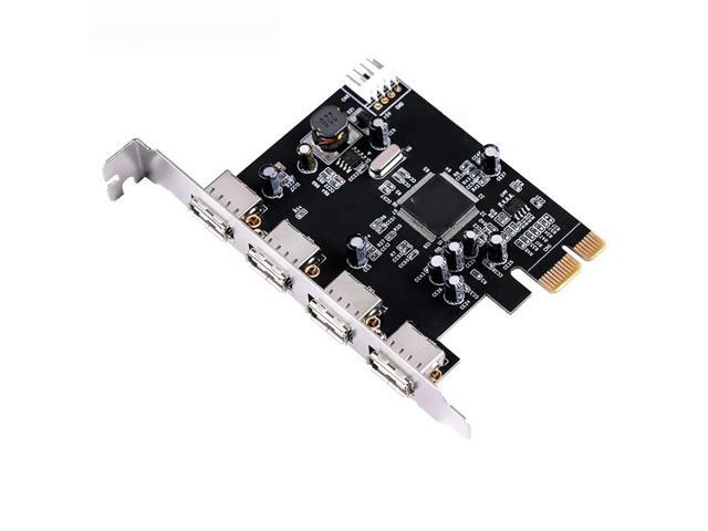 FOR PCIe PCI-Express x1 to 4 External port USB2.0 Ports with sata power expansion card 9990