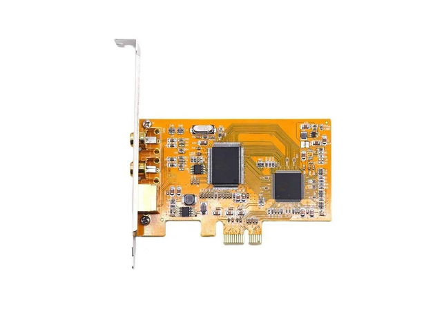 FOR PCIE 878A Capture Card PCI-E 878 Sonography Medical Image 2 PORTS AV Svhs Terminal Connector Video Capture card SDK2000 1394