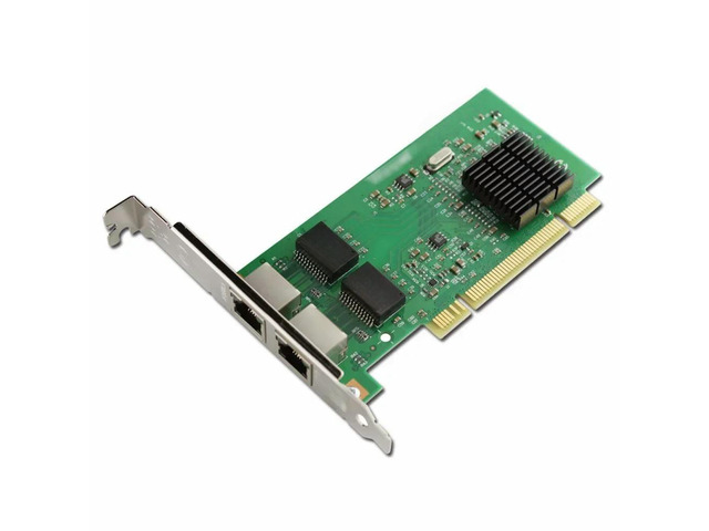 FOR 10/100/1000Mbps Dual Ports PCI Ethernet Server Card with 82546EB GB Chipset