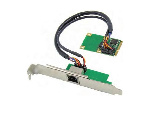 FOR mini PCIe to Single port RJ45 Ethernet NIC Network Card Mini PCIE RJ45 LAN server network card 1000M to mpcie