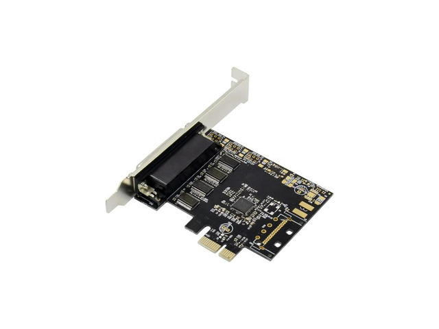 FOR Pcie AX99100 Chipset PCI Express 4 ports Serial PCI-e 1x Expansion Card Mult