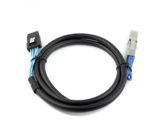 FOR Mini SAS HD SFF-8644 with IC to SAS HD SFF-8087 server overlay cable