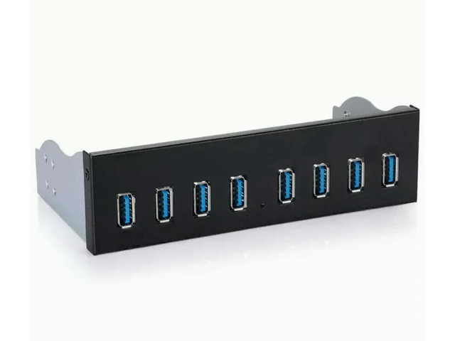 FOR 5.25 PC Optical drive front panel 19Pin 7 ports USB3.0+2.1A fast Phone charg