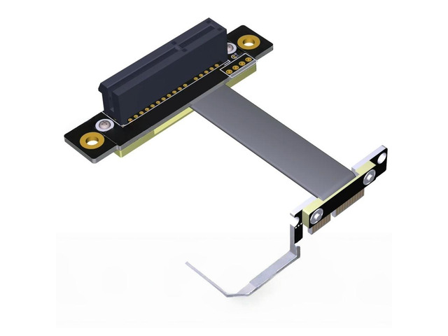 FOR PCIe x1 x4 extender adapter jumper for audio,wireless LAN, usb cards pci-e 1x to 4x PCI-Express cables extension cable x4 female