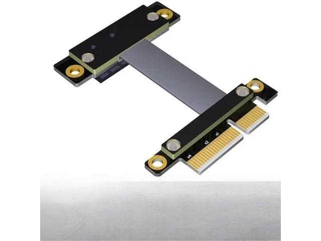 FOR PCI-E x4 to x1 extension converter cable pice 4x to PCIe3.0 1x adapter Flexible Flat Cable computer motherboard extend