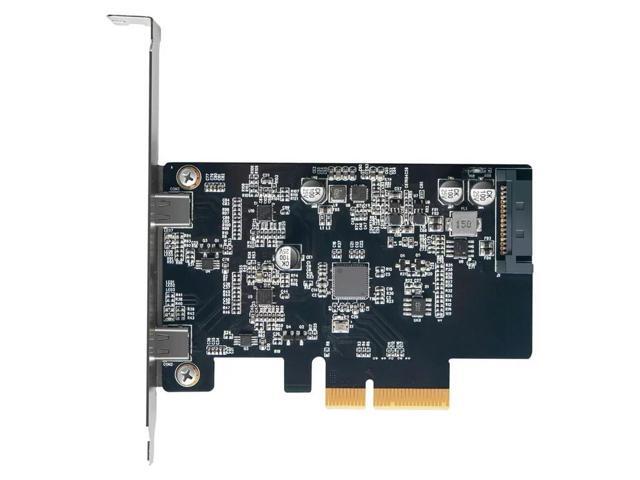 FOR PCI-E to dual Type-C Expansion Card,2-Port 10Gbps High-Speed Dual TypeC 3.1 Interface Adapter Card asm1142 chipset